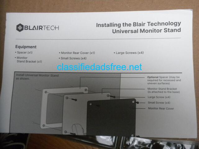 22" DELL Monitor with Blair monitor stand - 2