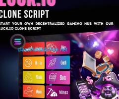 Launch Your Own Decentralized Gaming Empire with Luck.io Clone Script